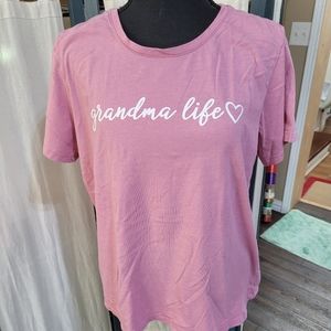 (4093) Positive Tees, XL(16/18), Pink,